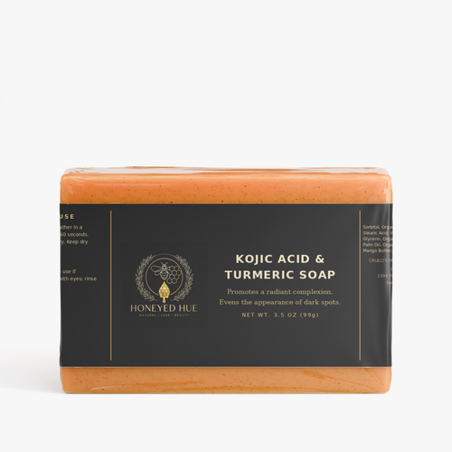 Honeyed hue Kojic & Turmeric Soap