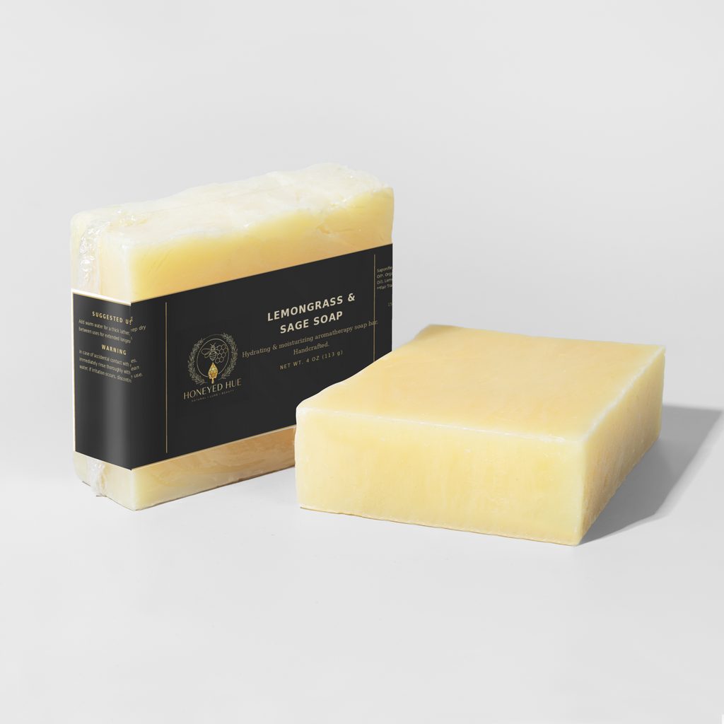 HONEYED HUE Lemongrass & Sage Soap