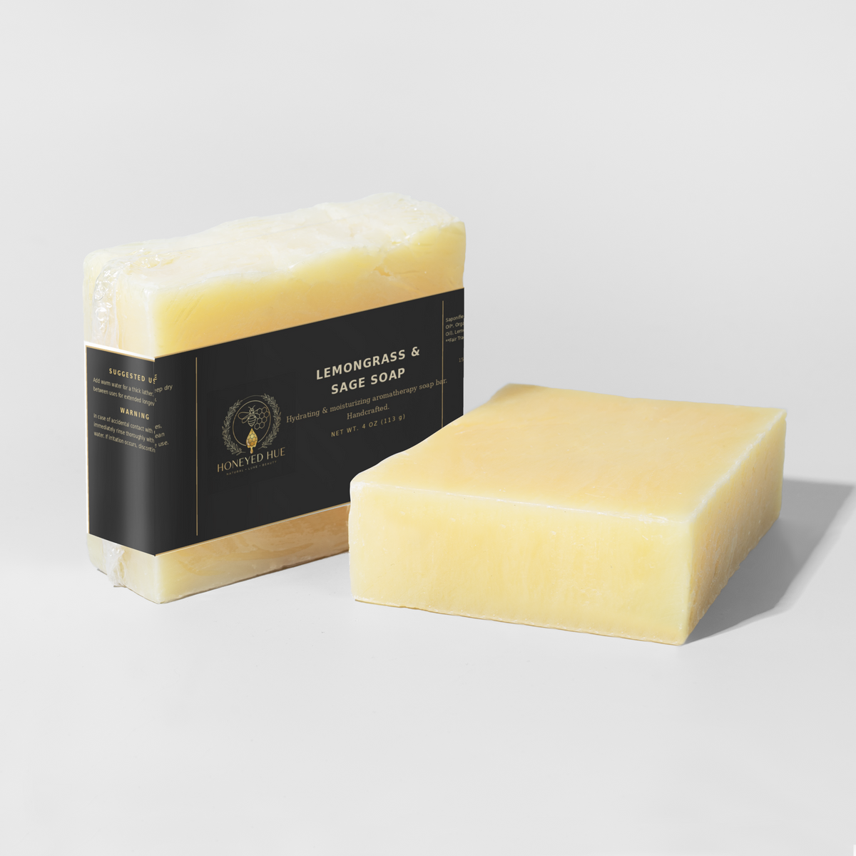HONEYED HUE Lemongrass & Sage Soap