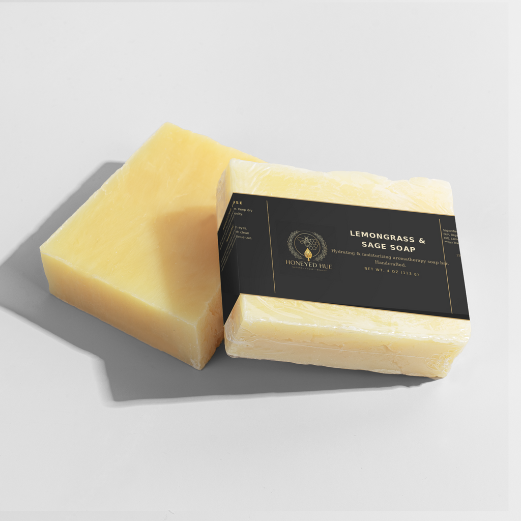 HONEYED HUE Lemongrass & Sage Soap