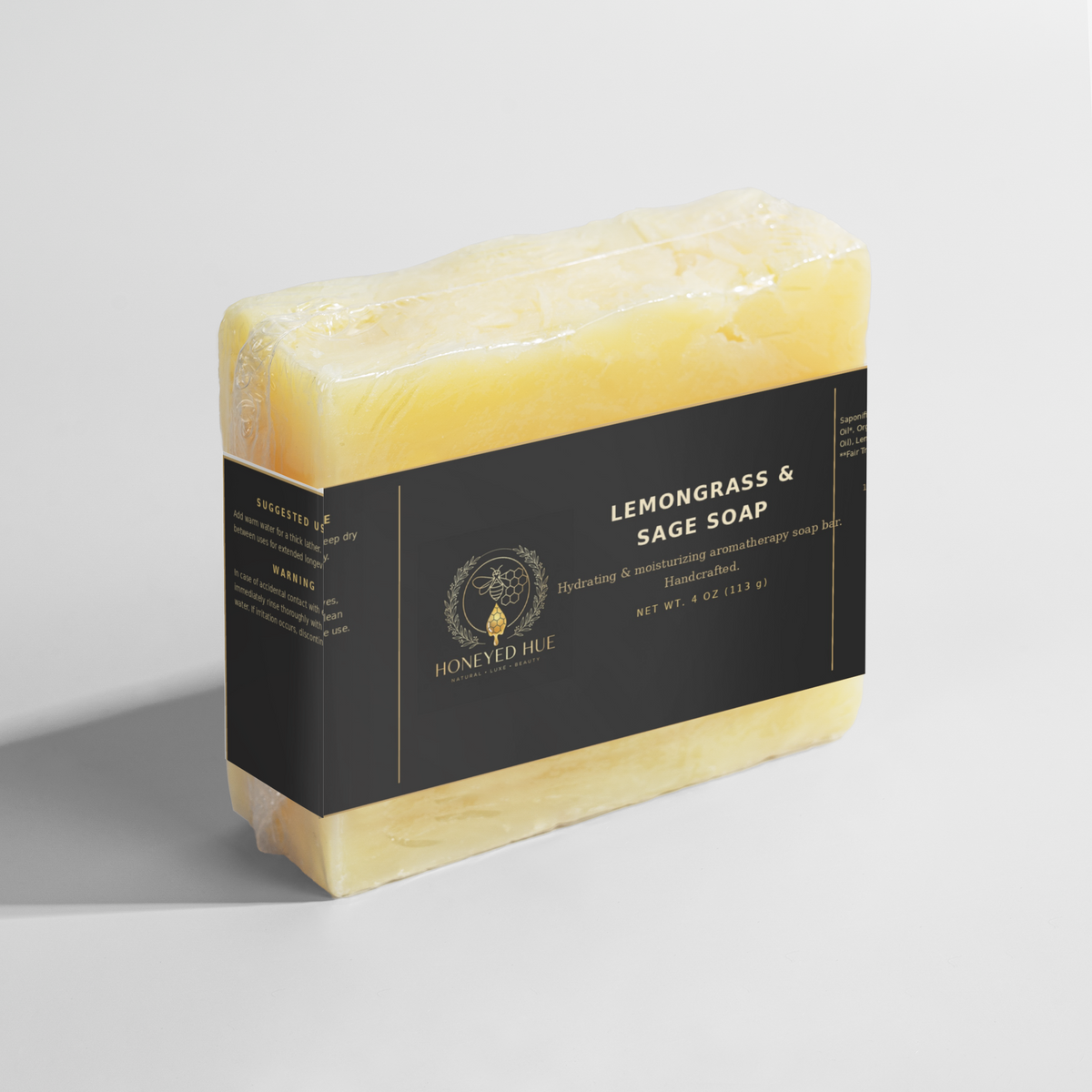HONEYED HUE Lemongrass & Sage Soap